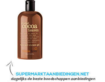 Treaclemoon Dusted cocoa heaven bath and shower gel aanbieding