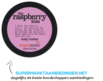 Treaclemoon The raspberry kiss bodybutter aanbieding