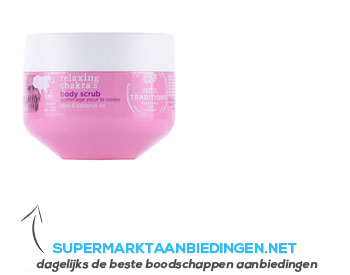 Treets Relaxing chakra's body scrub aanbieding