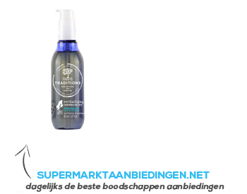 Treets Revitalising ceremonies massage oil aanbieding