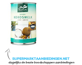 Tropical Kokosmelk aanbieding