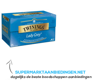 Twinings Lady grey thee aanbieding