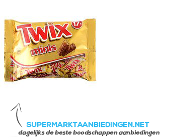 Twix Mini's aanbieding