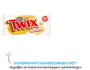 Twix White 5-pack aanbieding