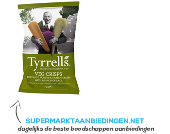 Tyrrells Mixed root vegetables aanbieding