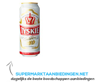 Tyskie Bier aanbieding