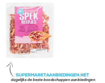 Uitgebakken spekreepjes aanbieding