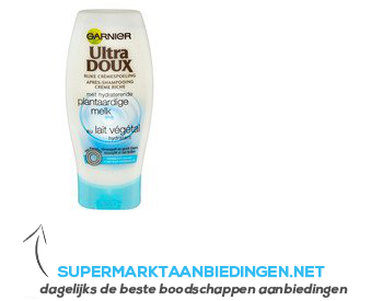 Ultra Doux Crèmespoeling plantaardige melk aanbieding