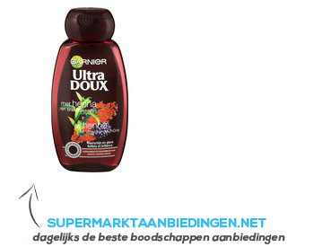 Ultra Doux Shampoo henna/ braambesazijn aanbieding