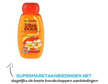 Ultra Doux Shampoo mango/ tiarébloem aanbieding
