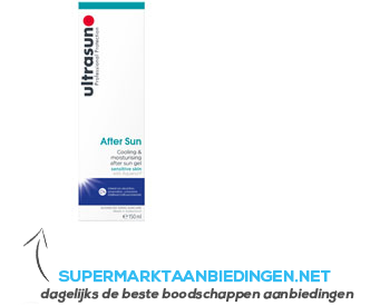 Ultrasun After sun sensitive skin aanbieding