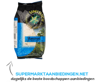 Unirice Basmati rijst aanbieding