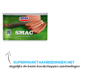 Unox Blik smac aanbieding