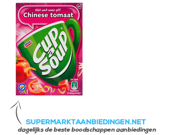 Unox Cup-A-Soup Chinese tomatensoep aanbieding