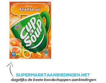 Unox Cup-A-Soup Franse uiensoep aanbieding