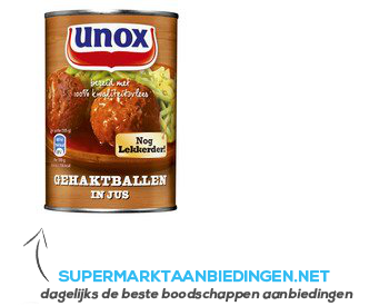 Unox Gehaktballetjes in jus