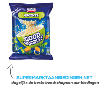 Unox Good noodles groenten aanbieding