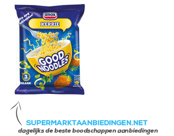 Unox Good noodles kerrie aanbieding