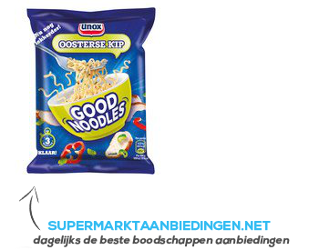 Unox Good noodles oosterse kip aanbieding