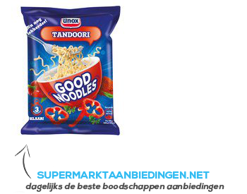 Unox Good noodles tandoori aanbieding