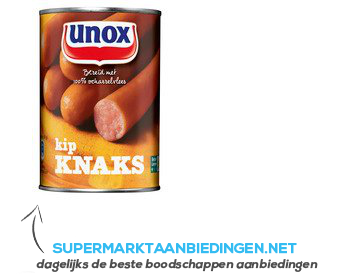 Unox Kip knaks aanbieding