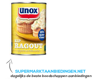 Unox Ragout kip aanbieding