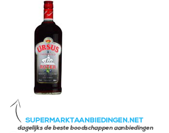 Ursus Roter Vodka aanbieding