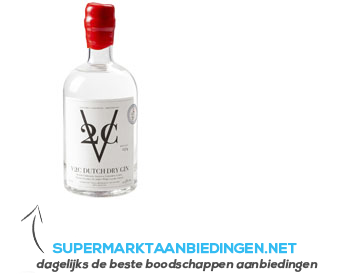 V2C Dutch dry gin aanbieding