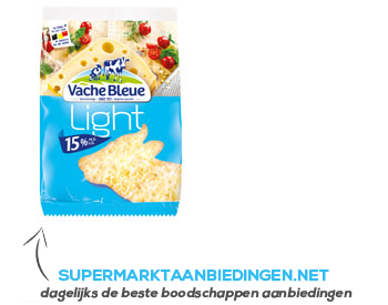 Vache Bleue Emmental light 15% rasp aanbieding