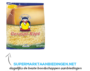 Vache Bleue Valio Gruyère rasp aanbieding