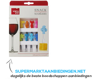 Vacuvin Snackmarkers aanbieding