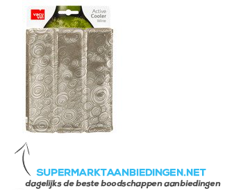 Vacuvin Wine cooler platinum aanbieding