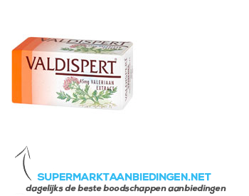 Valdispert Dragee tabletten aanbieding