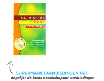 Valdispert Rust extra strong aanbieding