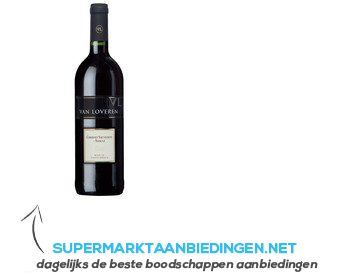 Van Loveren Cabernet Sauvignon Shiraz aanbieding