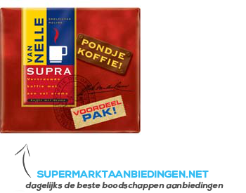 Van Nelle Pondje koffie aanbieding