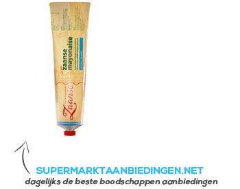 Van Wijngaarden Zaanse mayonaise natriumarm aanbieding
