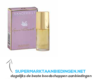 Vanderbilt Miss eau de toilette aanbieding