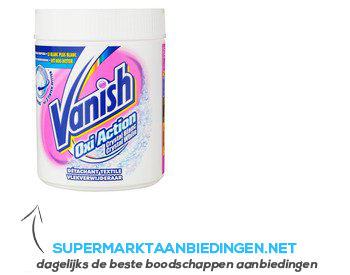 Vanish Oxi action crystal white poeder aanbieding