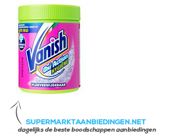 Vanish Oxi action extra hygiëne poeder aanbieding