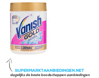 Vanish Oxi action gold white poeder aanbieding