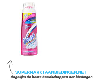 Vanish Oxi action powergel aanbieding