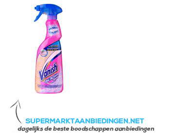 Vanish Oxi action tapijt spray aanbieding