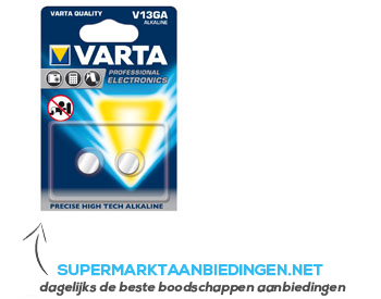 Varta V13GA knoopcel batterij aanbieding