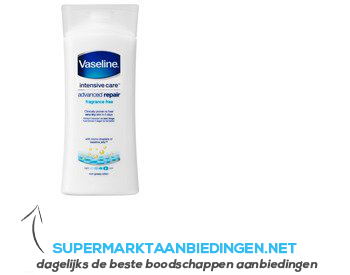 Vaseline Bodylotion advanced repair aanbieding