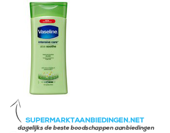 Vaseline Bodylotion aloe soothe aanbieding