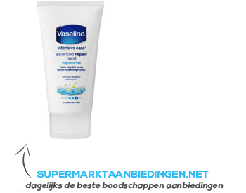 Vaseline Handcrème advanced repair aanbieding