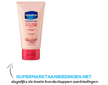 Vaseline Handcrème healthy hands aanbieding