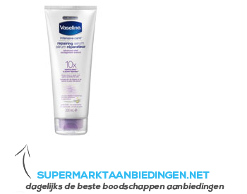 Vaseline Serum advanced repair aanbieding