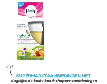 Veet Easy wax navulling naturals aanbieding